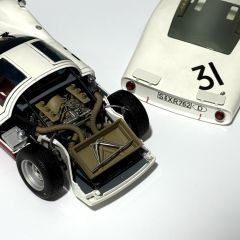1:18 Porsche 906 LH 24H Le Mans 1966 Hermann - Minichamps