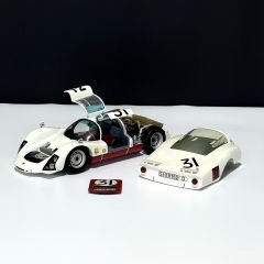 1:18 Porsche 906 LH 24H Le Mans 1966 Hermann - Minichamps