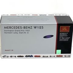 1:18 Mercedes-Benz W125 Donington GP #2 Lang 1937 - CMC