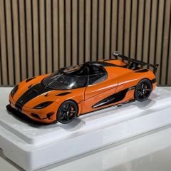 1:18 Koenigsegg Agera RS Orange/Black Carbon 79023 - Autoart