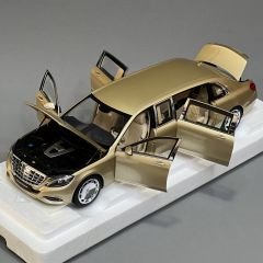 1:18 Mercedes-Maybach W222 S600 Pullman 2016 Gold - Autoart