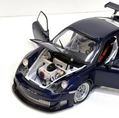 1:18 Porsche 911 GT3 RSR 996 Alms 2004 Blue - Minichamps