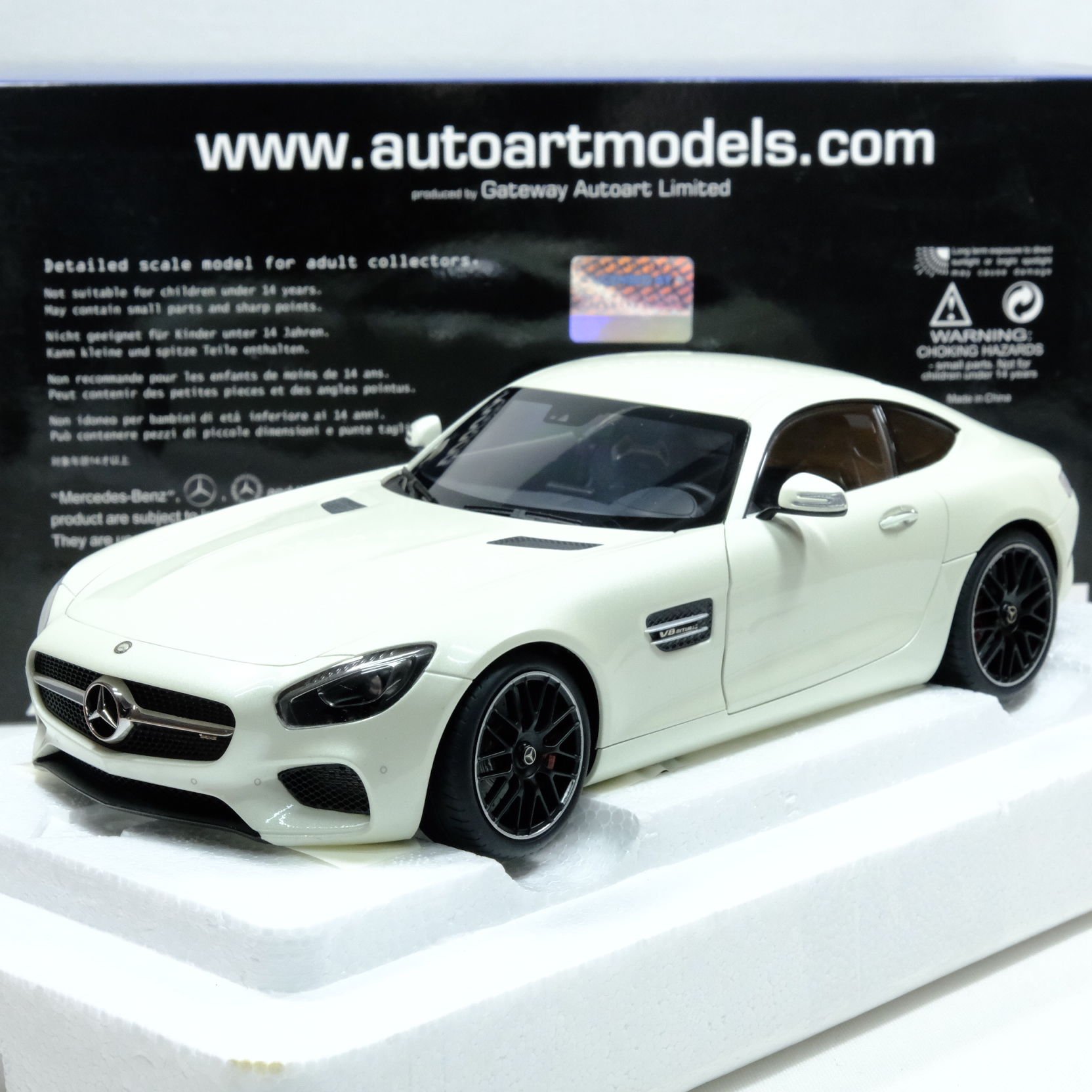 1:18 Ölçek Mercedes-Benz AMG GT S C190 - AutoArt / 2016