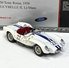 1:18 Ferrari 250 Testa Rossa Lucybelle II 1958 Le Mans - CMC