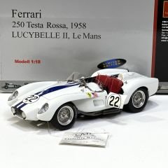 1:18 Ferrari 250 Testa Rossa Lucybelle II 1958 Le Mans - CMC