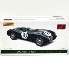 1:18 Jaguar C Type 1953 Le Mans Winner British Racing Green - CMC