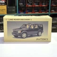 1:18 Land Rover Discovery 3 2005 Black 74802 - Autoart