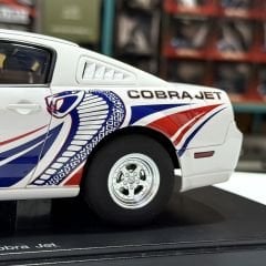 1:18 Ford Mustang Cobra Jet FR500CJ 2009 White 72921 - Autoart