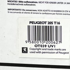 1:18 Peugeot 205 Turbo 16 Serie 200 Winchester Grey 1984 - OTTO