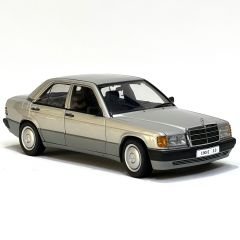 1:18 Mercedes-Benz 190E 2.3-16 1990 Brillant Silver W201-Autoart