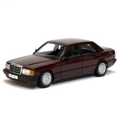 1:18 Mercedes-Benz 190E 2.0 1990 Barolo Red W201 - Autoart