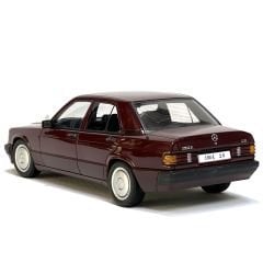 1:18 Mercedes-Benz 190E 2.0 1990 Barolo Red W201 - Autoart