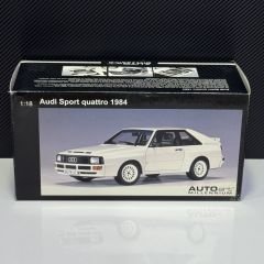 1:18 Audi Sport Quattro SWB 1984 White - Autoart