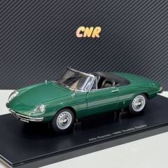 1:18 Alfa Romeo 1600 Duetto Spider Green 1966 - Autoart