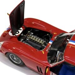 1:18 Ferrari 250 GTO Red 1962 le Mans #19 - Kyosho