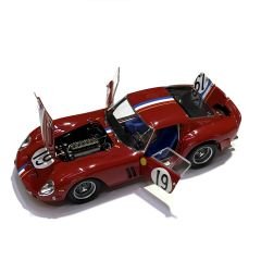 1:18 Ferrari 250 GTO Red 1962 le Mans #19 - Kyosho