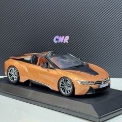 1:18 BMW i8 Hybrid Spider 2018 Copper Met - Minichamps
