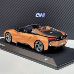 1:18 BMW i8 Hybrid Spider 2018 Copper Met - Minichamps