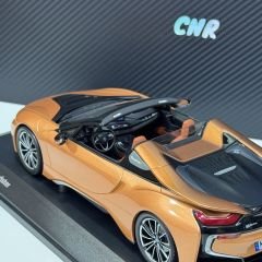 1:18 BMW i8 Hybrid Spider 2018 Copper Met - Minichamps