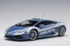 1:18 Lamborghini Huracan Polizia Italiana 2014 - Autoart