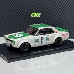 1:18 Nissan Skyline GT-R KPGC10 2nd Japan GP 1971 Green- Autoart