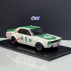 1:18 Nissan Skyline GT-R KPGC10 2nd Japan GP 1971 Green- Autoart