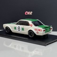 1:18 Nissan Skyline GT-R KPGC10 2nd Japan GP 1971 Green- Autoart