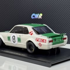 1:18 Nissan Skyline GT-R KPGC10 2nd Japan GP 1971 Green- Autoart