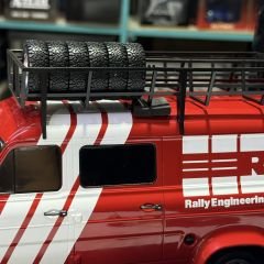 1:18 Ford Transit Mk2 1985 Rally Assistance - IXO