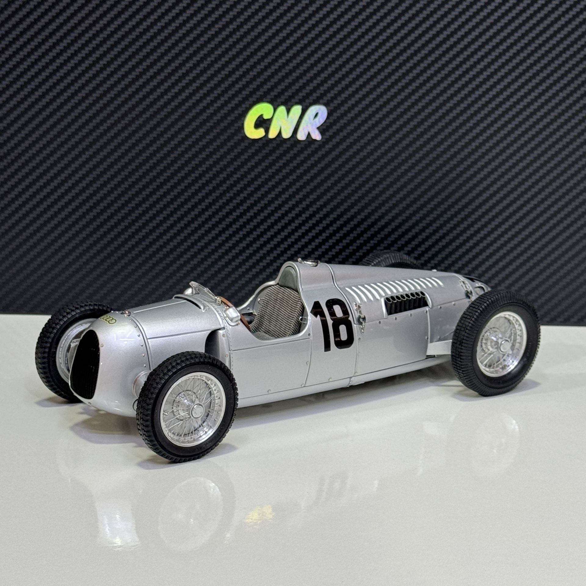 1:18 Auto Union Typ C European Championship Winner 1936  - CMC