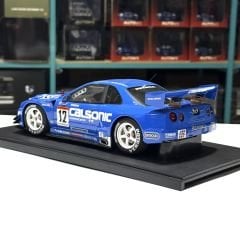 1:18 Nissan Skyline R34 GT-R JGTC 2002 Calsonic - Autoart
