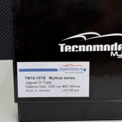 1:18 Jaguar D Type Watkins Glen Winner 1955 - Tecnomodel