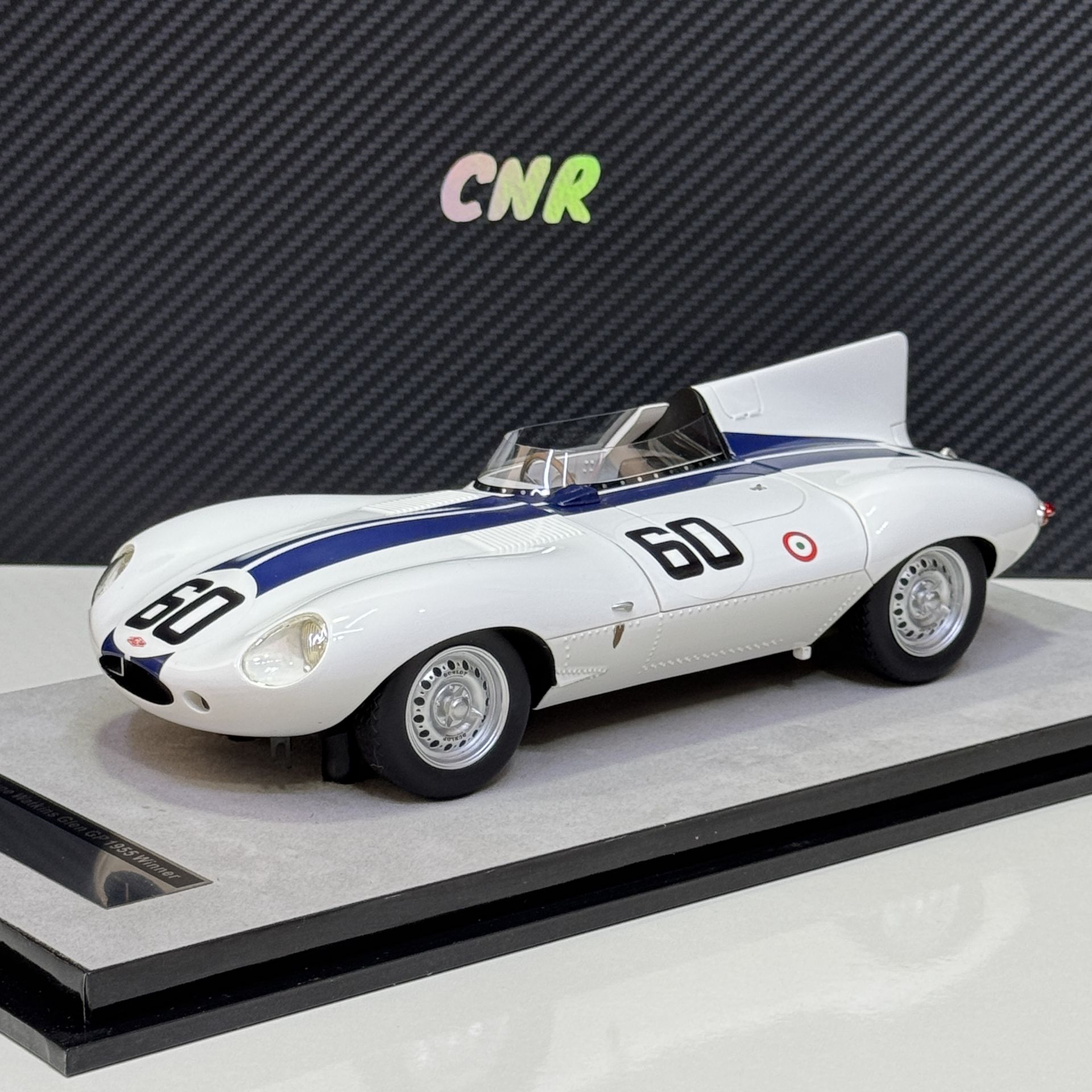 1:18 Jaguar D Type Watkins Glen Winner 1955 - Tecnomodel