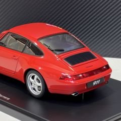 1:18 Porsche 911 (993) Carrera Red 1995 - Autoart