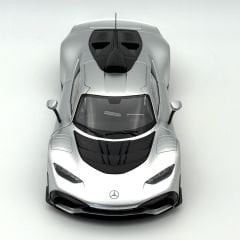 1:18 Mercedes-AMG ONE Hightech Silver - NZG Dealer