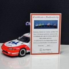 1:18 Nissan Skyline GT-R R32 Group A Jecs 1993 - Autoart