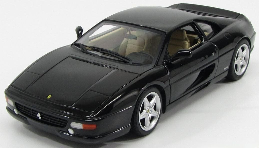 1:18 Ferrari F355 Berlinetta 1995 Black - Hot Wheels