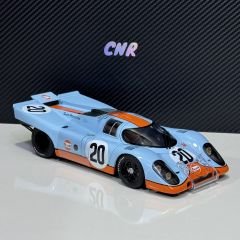 1:18 Porsche 917K Steve McQueen Team Gulf 1971 Le Mans -Autoart