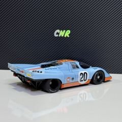 1:18 Porsche 917K Steve McQueen Team Gulf 1971 Le Mans -Autoart