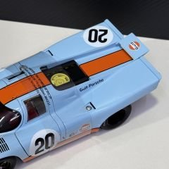 1:18 Porsche 917K Steve McQueen Team Gulf 1971 Le Mans -Autoart
