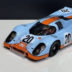 1:18 Porsche 917K Steve McQueen Team Gulf 1971 Le Mans -Autoart