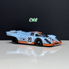 1:18 Porsche 917K Steve McQueen Team Gulf 1971 Le Mans -Autoart