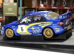 1:18 Subaru Impreza WRC 2001 Rally Portugal Solberg #6 - Autoart