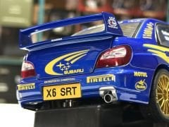 1:18 Subaru Impreza WRC 2001 Rally Portugal Solberg #6 - Autoart