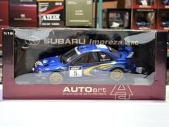 1:18 Subaru Impreza WRC 1999 Rally France Burns/Reid #5- Autoart
