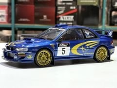 1:18 Subaru Impreza WRC 1999 Rally France Burns/Reid #5- Autoart