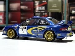 1:18 Subaru Impreza WRC 1999 Rally France Burns/Reid #5- Autoart