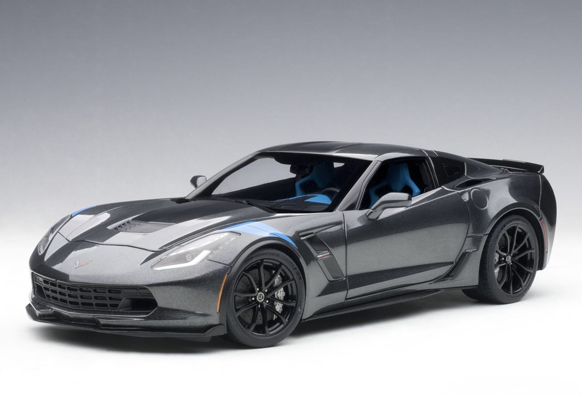 1:18 Chevrolet Corvette C7 Grand Sport Watkins Glen Grey - Autoart