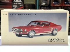 1:18 Ford Mustang GT390 Red 1968 - Autoart