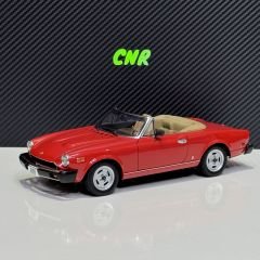 1:18 FIAT 124 Spider 1985 Red - Autoart